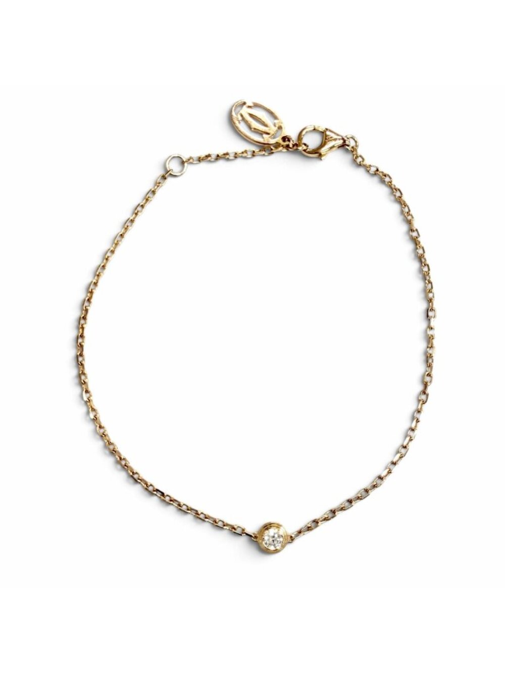 Cartier D'amour SM Diamond Bracelet 750 Pink Gold